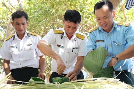 Tet celebration on Truong Sa island district - ảnh 1